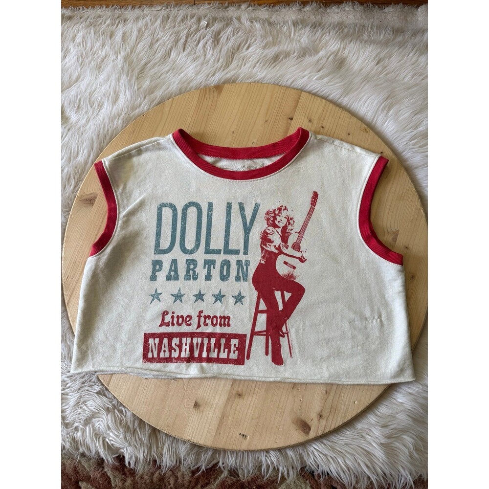 Dolly Parton cropped shirt